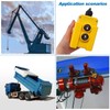 mxuteuk Dump Trailer Remote Control Switch 12V DC Trailer Up