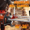 36 Inch Chainsaw Mill, Portable Saw Mill, Lumber Cutting Guide