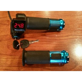 universal E Bike electric scooter 60v Throttle with Key Digital Display 60volt