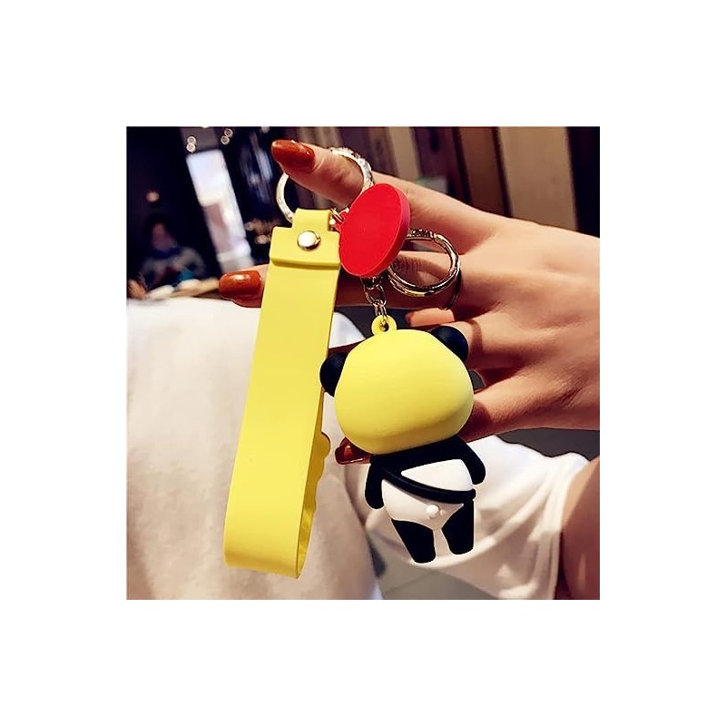 [AIXUAN] Degal Cute PVC Panda Keychain Idea New Year Present
