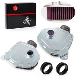 AIR FILTER Set R & L W/seal Compatible with Honda CB350 CL350 SL350 K0-K5 1968 1969 1970 1971 1972 1973