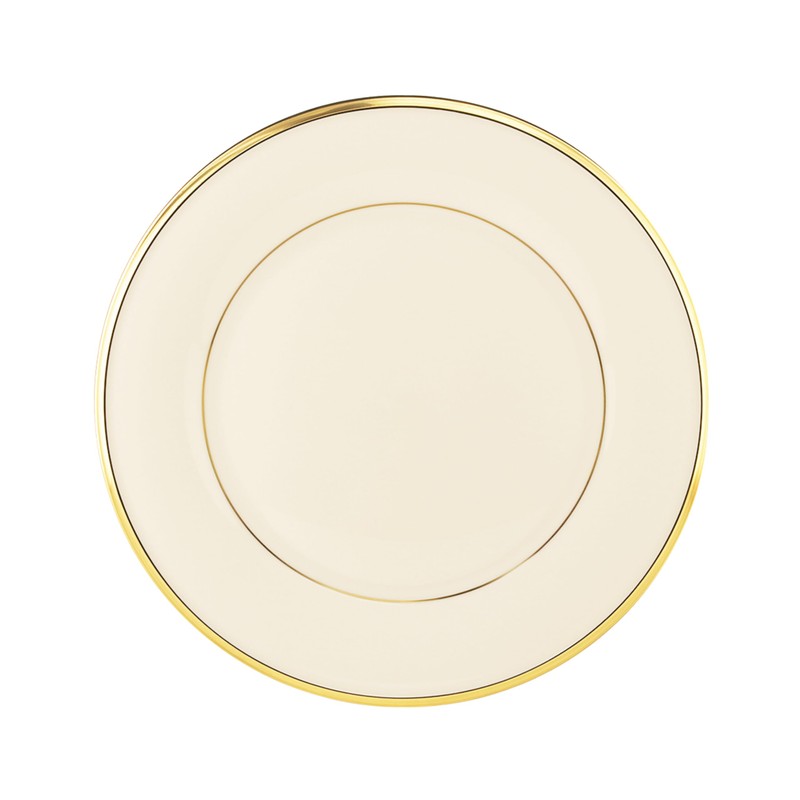 Lenox Eternal Gold Banded Ivory China Dinner Plate -