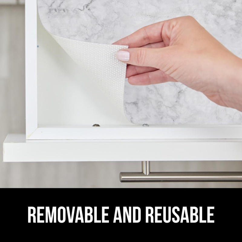 GORILLA GRIP DripGuard Drawer and Shelf Liner for Cabinet, Slip