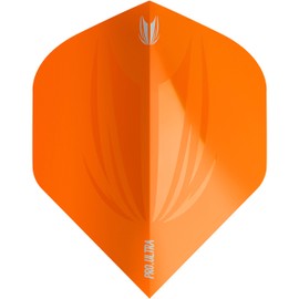 Target Darts Ultra-15 5 x Sets of ID Pro. Ultra Orange Dart Flights-15 in Total, No.2