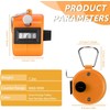 4 Pack Clicker Counter Handheld,Handheld Tally Counter 4 Digit Mechanical