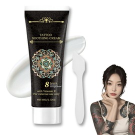 Tattoo Cream for Tattooing,Fast-Acting & Long-Lasting Body Moisturiser with Skin-Loving Ingredients,Tattoos Aftercare,Before Creams Tattoos Waxing，Emollient for mens/women