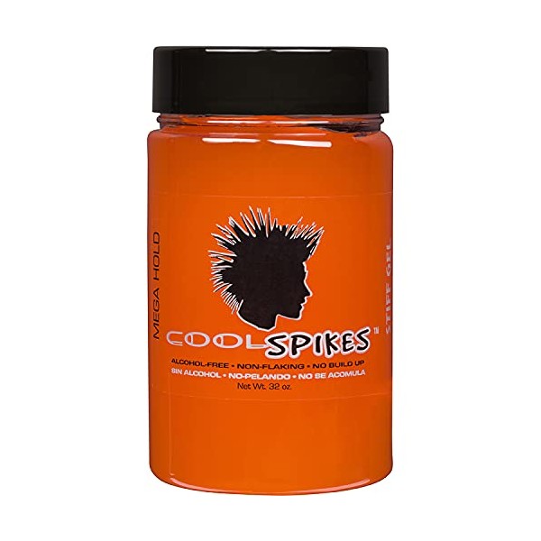 Coolspikes Stiff Gel, Mega Hold, 32 Ounce