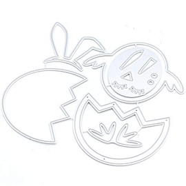KSCRAFT Easter Egg Shaker Metal Cutting Dies Stencils for DIY Scrapbooking/Photo Album Decorative Embossing DIY Paper Cards