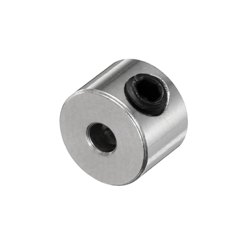 sourcing map 20pcs Set Screw Collars 3mm Bore Shaft Collars,