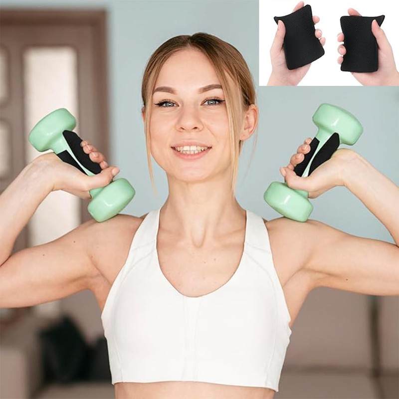Roczential 10 Pack Non-Slip Weight Lifting Pullup, Square Pull Up