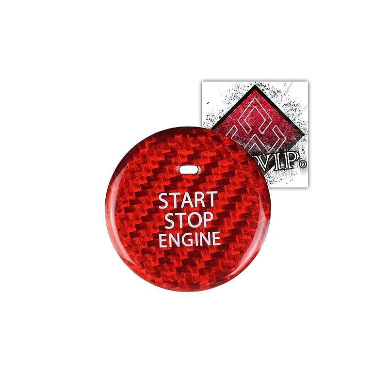 ALWIP [Designed for MAZDA3/CX-30] Real Carbon Starter Button Start Button