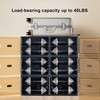 SDADI Shoe Rack, 24 Pair Expandable Plastic Shoe Storage Cabinet