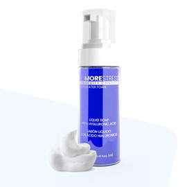 HYDRAWATER FOAM | Limpiador facial en espuma con acido hialuronico, vitaminas ACE de kiwi y Mango | Elimina, nutre e hidrata profundamente la piel | Ideal para pieles maduras dañadas por el sol | Con vitaminas y Aromaterapia