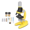 Kids Microscope Kit LED 1200X Microscope with Specimen Slides Science