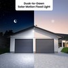 Feit Electric Outdoor LED Triple Head Solar Security Flood Lights