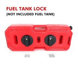 BUYLEDLIGHTSS 2PCS Lock Mounts for 20L Fuel Tank Gas Oil Petrol Pack Container Bracket Holder