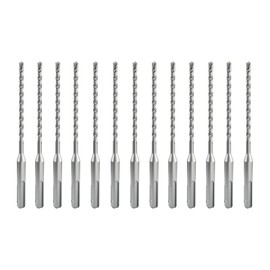CSOOM 13PCS SDS Plus Rotary Hammer Drill Bits 3/16"x 6.33", Professional Concrete Drill Bits for Concrete, Brick, Stone and Cement Walls
