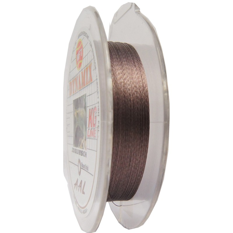 WFT Round Dynamix Eel Brown 160 m, Braided Line for
