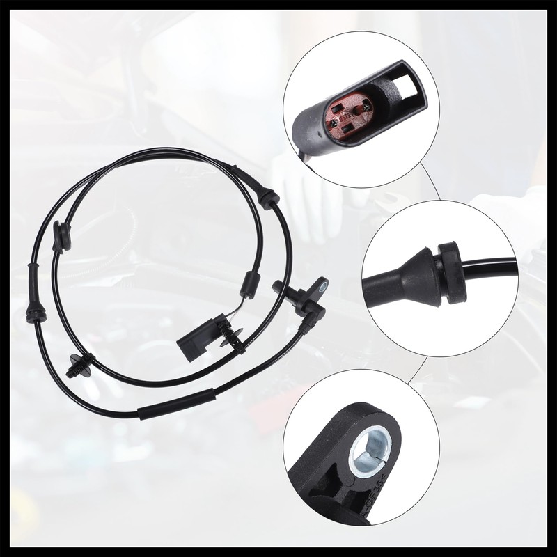 Hihaha Front Left Right ABS Sensor Fit for Ford Transit