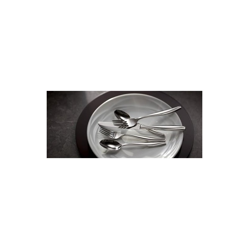 Oneida Camlynn Everyday Flatware Dinner Forks 18/0 Stainless Steel, Set