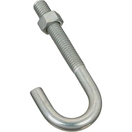 J-Bolt Znc Plt3/8x3-3/4