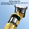 gunkill Hair Clippers-Beard Trimmer for Men-Rechargeable Hair Clipper and Trimmer-for