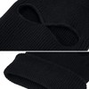 Tianher 2 Holes Knitted Balaclava, 4 Pieces, Full Face Ski
