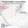 AOTASO 2 Pcs Mini Muffin Pans with Metal Reinforced Frame,
