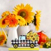 Blulu 4 Pcs Hello Spring Table Decorations Spring Easter Table