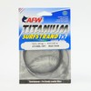 AFW Titanium Surfstrand, Alambre de Pesca de Agua Salada Desnudo