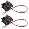 SANTUO 2Pcs H7 Low Beam Headlamp Bulb Wiring Adapter Socket