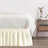 ANARACHON King Bed Skirt, Elastic Wrap Around Bed Skirt King