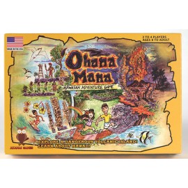 Akamai Games Ohana Mana Hawaiian Adventure Educational Board Game New Shrink Wrapped Ages 8+