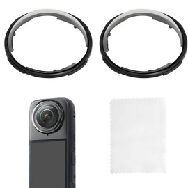 X4 Standard Lens Protector, Insta 360 x4 Lens Protection, Premium Lens Protector for X4, Compatible with X4 Lens Protection, Premium Lens Protection, Premium Lens Protection with Wiping Cloth