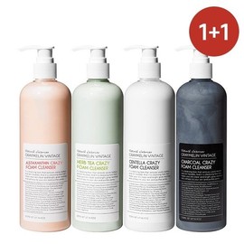 Gray Mellin [Half Club/Grey Mellin] Crazy Large Capacity Foam Cleanser 500ml 4 types 1+1 (Choose 2), Centella/Centella / 그레이멜린 [하프클럽/그레이멜린]크레이지 대용량 폼 클렌저 500ml  4종 1+1 (택2), 센텔라/센텔라