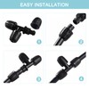VooGenzek 10 PCS 16mm Drip Irrigation Fittings, Barbed Tee Connector,