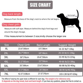 BT Bear Large Dog Clothes, Elastic Pet Onesie Clothes Protect Joints Anti-hair Anti Licking, Wound Protection Pet Pajamas Jumpsuit For Medium Large Dogs (6XL,Camo)