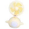 Desktop Cooling Fan with Mist Function USB Rechargeable Fan Portable