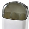Wall Mounted Chopsticks Holder Dust Prevention 3 Compartments Large Capacity