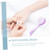Baluue 6pcs Facial Cleansing Brush Gentle Face Wash Women Exfoliation