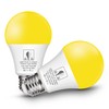 Dusk to Dawn LED Yellow Bug Light Bulb, 6W(40W Equivalent)