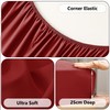 AR Ware Fitted Bed Sheet Microfibre 25cm Depth Super Soft