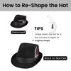 Simplicity Men's Women's Manhattan Structured Gangster Trilby Fedora Hat -