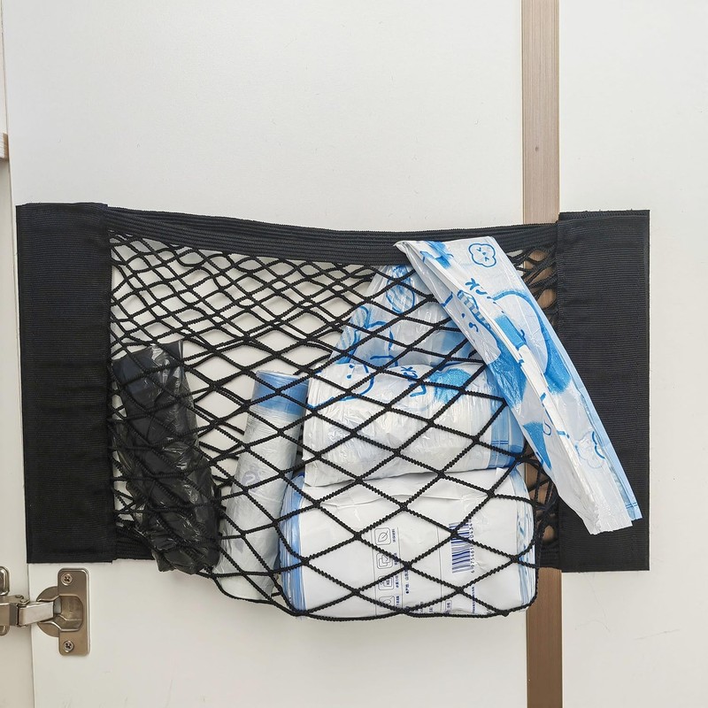 Large Trash Bag Holder Mesh Storage Net Grocery Bag,Plastic Bag