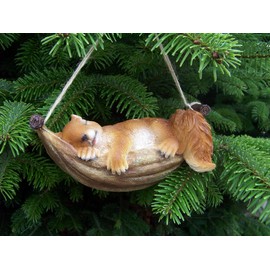 Unbekannt Squirrel in Hammock Ornament