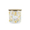 Purely Home Daisies Floral Tea Storage Canister - Flowers Design