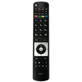 VINABTY RC5117 Remote Control Suitable for Hitachi TV RM-C3173 42HYT42U 50HYT62U 50HYT62UH 24HYT45U 24HYT45UA 28HYT45U 32HYJ46U RC5111 RC5116 RC311S 06-53 1W52-T-TY02X 06-531W52-ZY01X