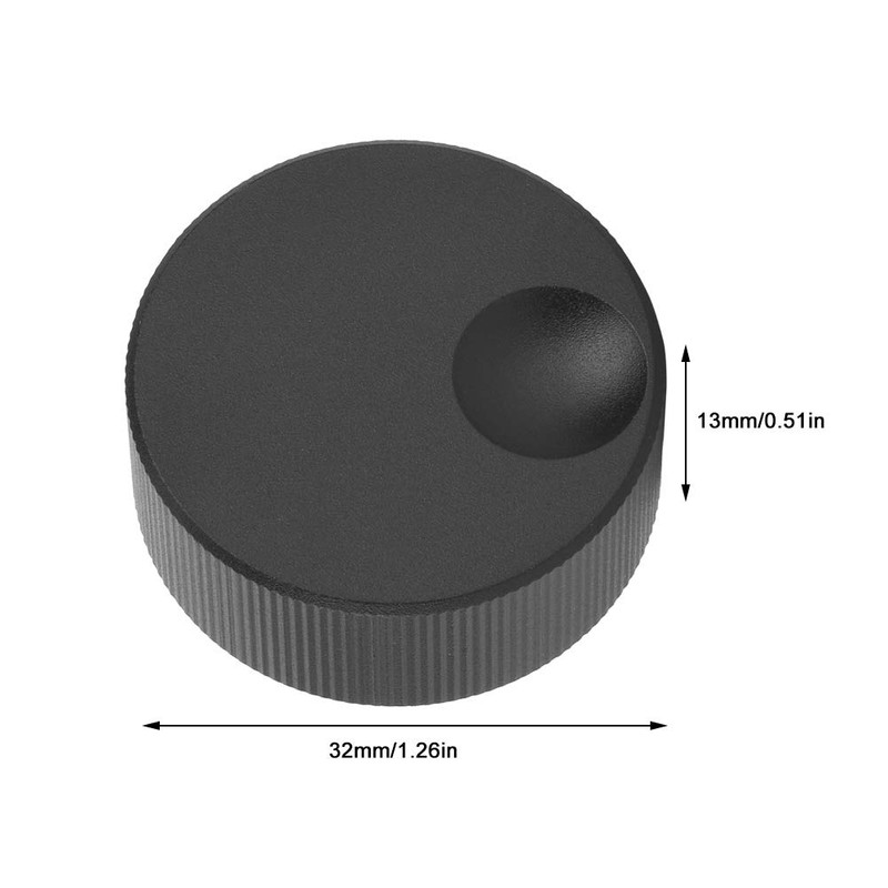Rotary Knob 6 mm, Potentiometer Knob, Volume Control Knob 32