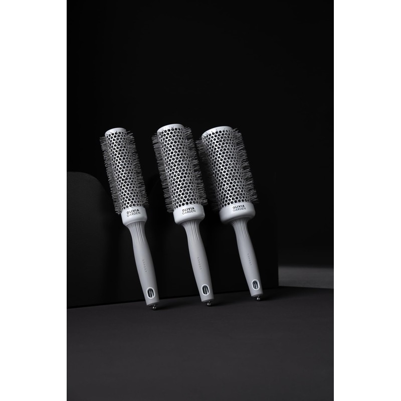 Olivia Garden - Expert Blowout Speed White and Grey Hairbrush