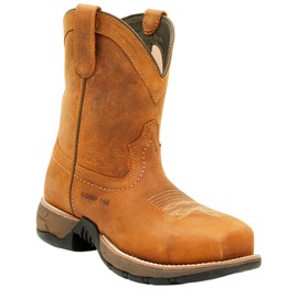 Shyanne Women's 8" Lite Work Boot Composite Toe Rust Copper 9 M US